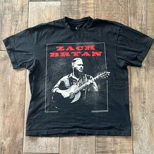 Zach Bryan Quittin Time Tour Tee Sz L